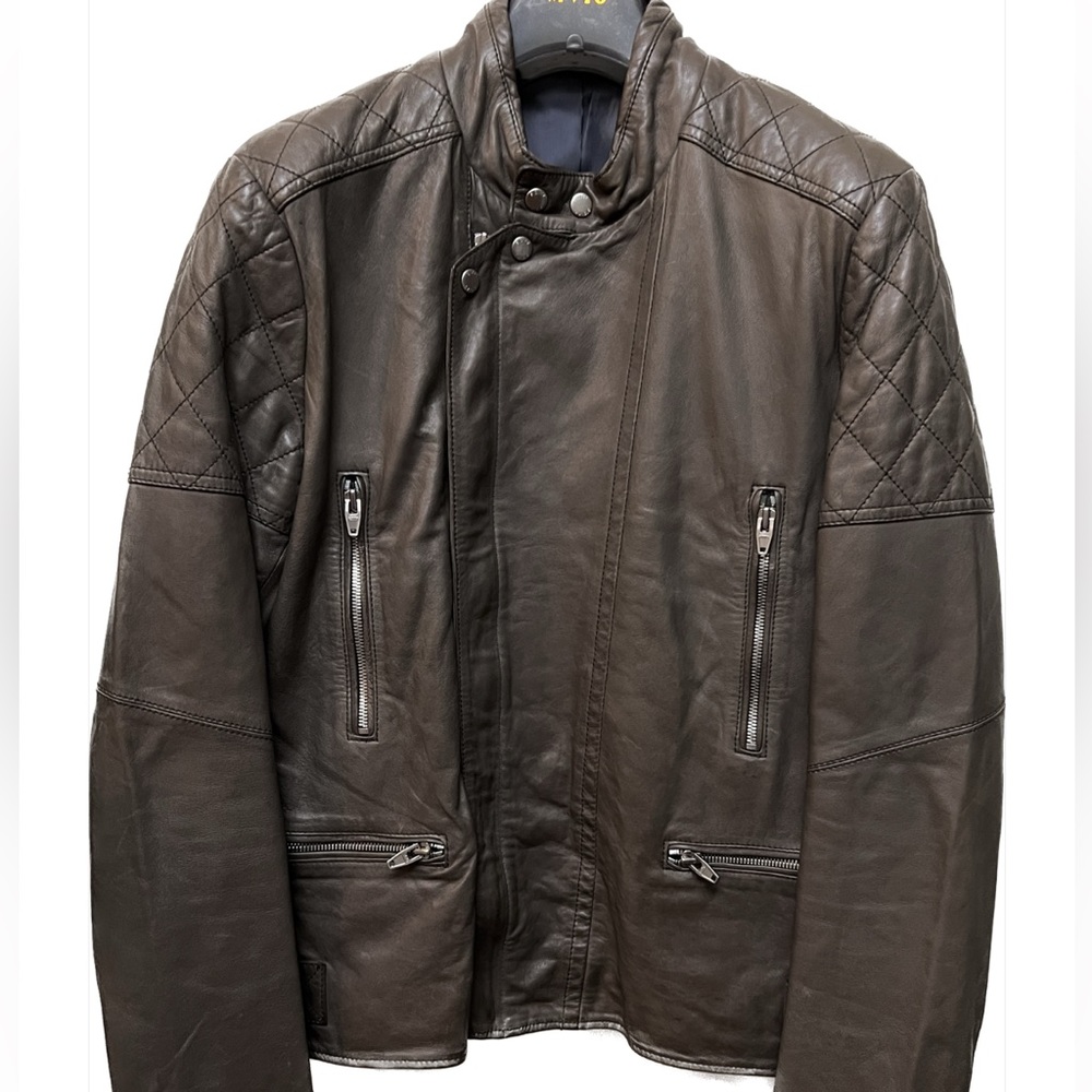 Sisley lamb leather jacket